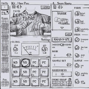 LunchTable, 1st pen tapping plugin made in collaboration with Fki 1$t