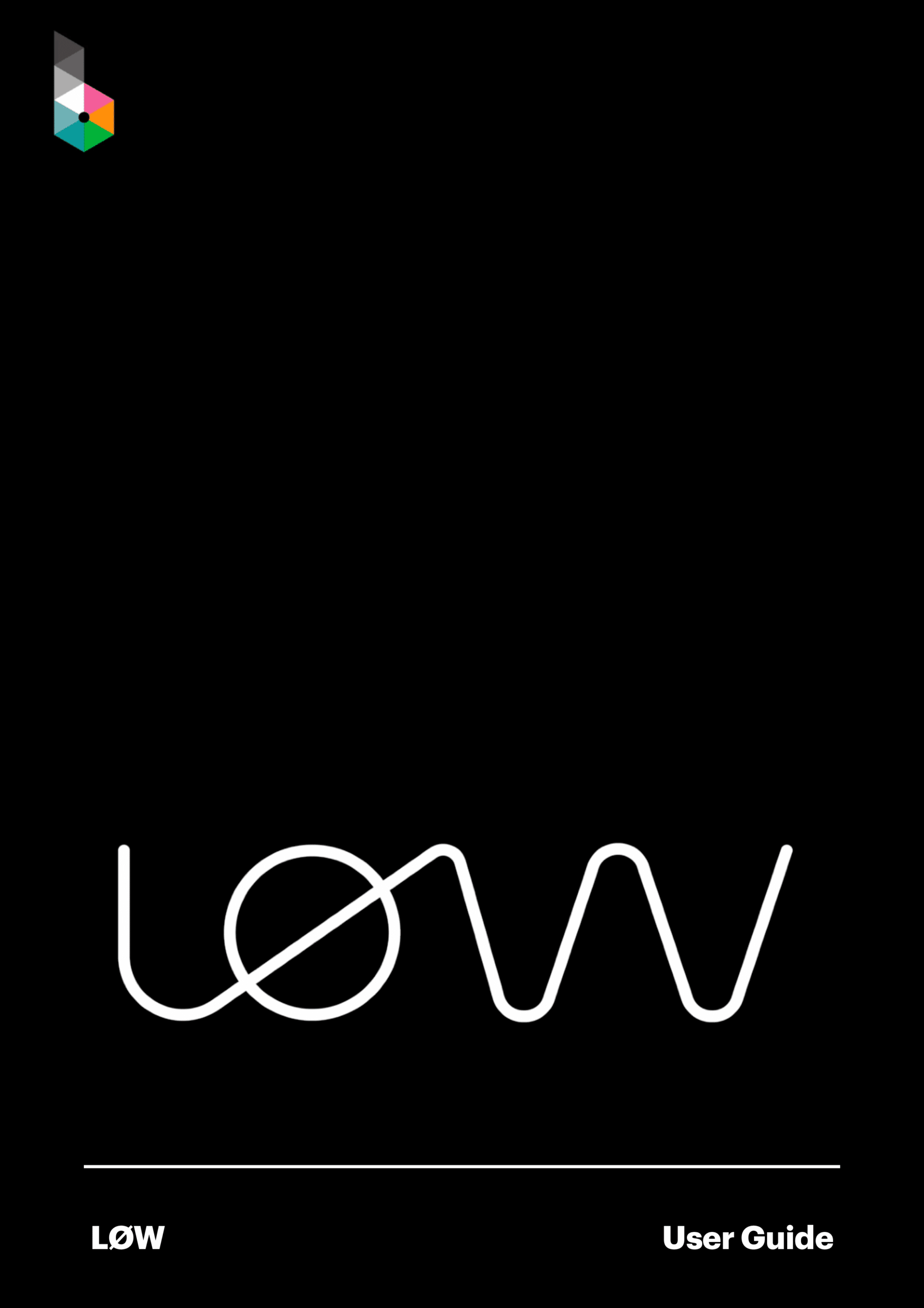LØW user guide cover