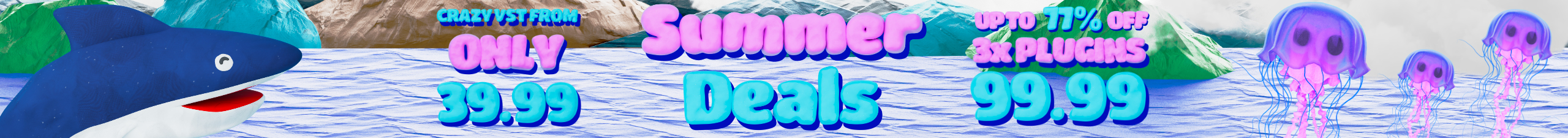 BEATSURFING summer deals 2026 banner.