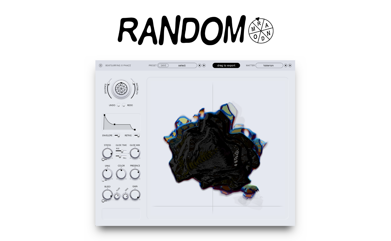 RANDOM faceplate light - Homepage