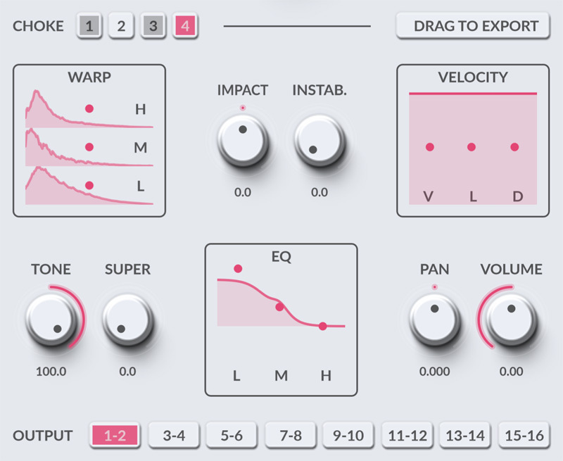 VRAC+ (VRAC Plus) Controls close up