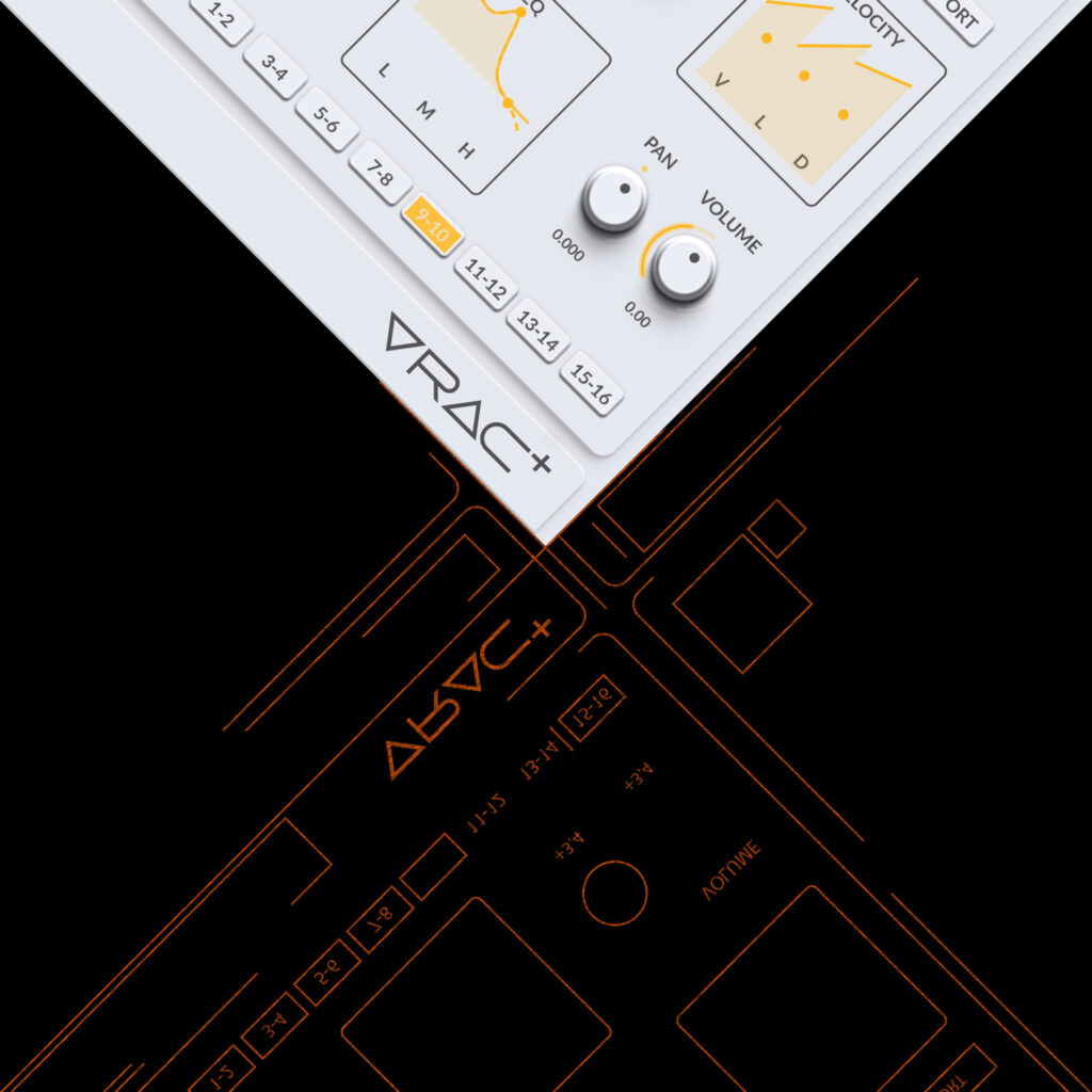VRAC+ promotion Home Page avec circuit orange