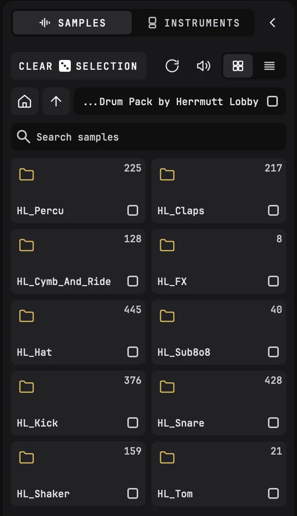 No folder marked