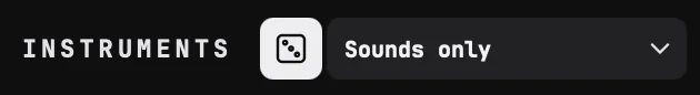 Roll sounds only