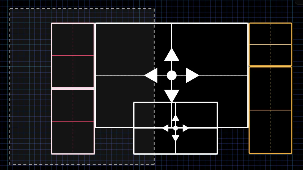 Select several pads by drawing a selection rectangle