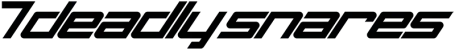 7DeadlySnares logo black transparent background